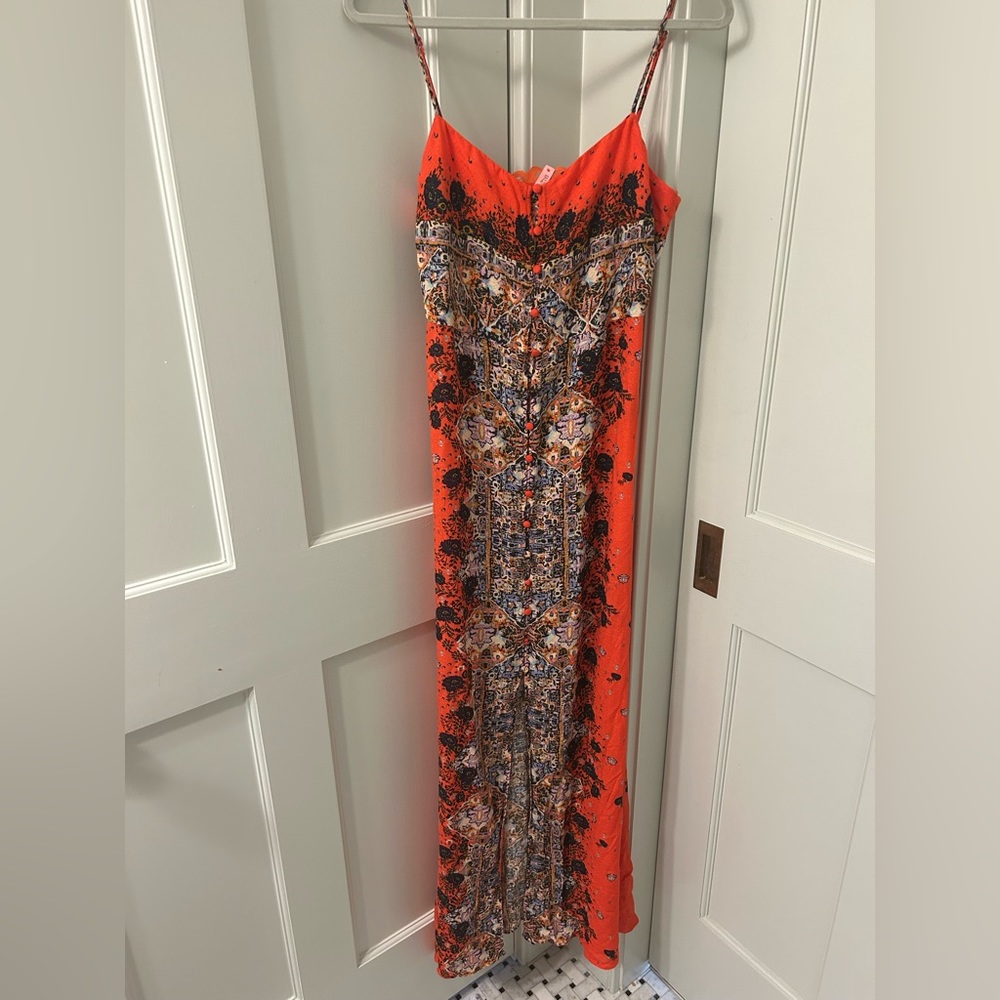 Free people patterned maxi